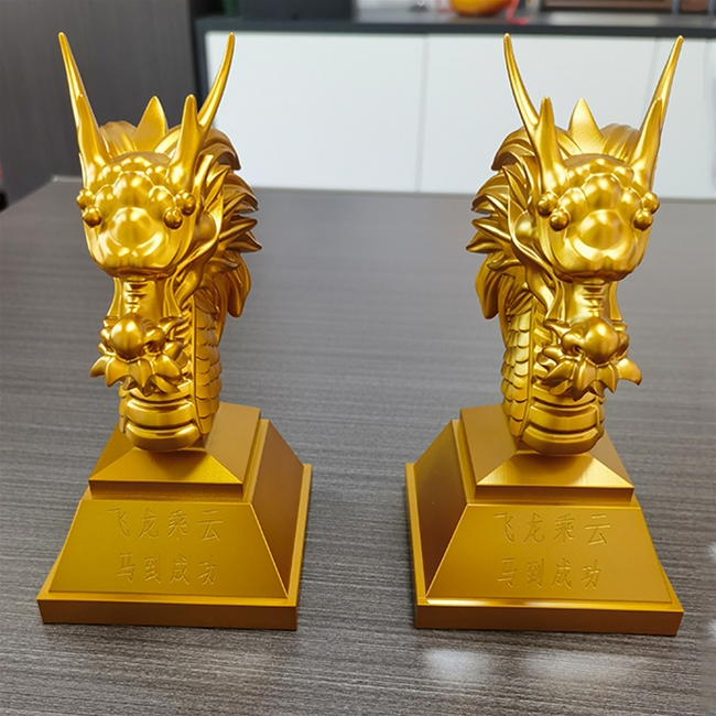 飛龍乘云，馬到成功鋁件